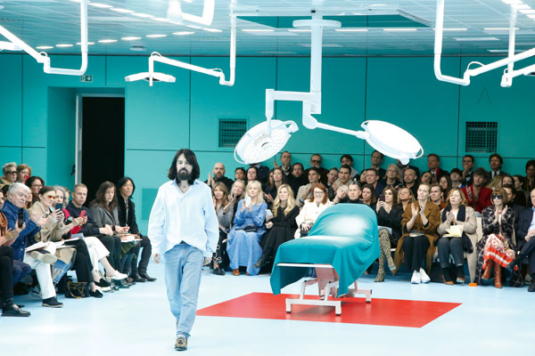 Gucci's creative director Alessandro Michele