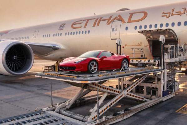 Etihad cargo supercar