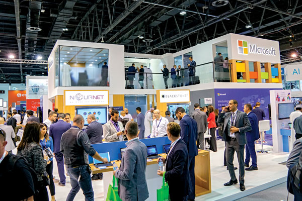 Microsoft had a big presence at GITEX Technology Week last year