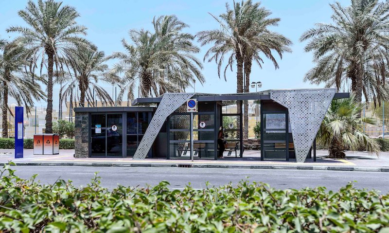 Dubai RTA bus stop