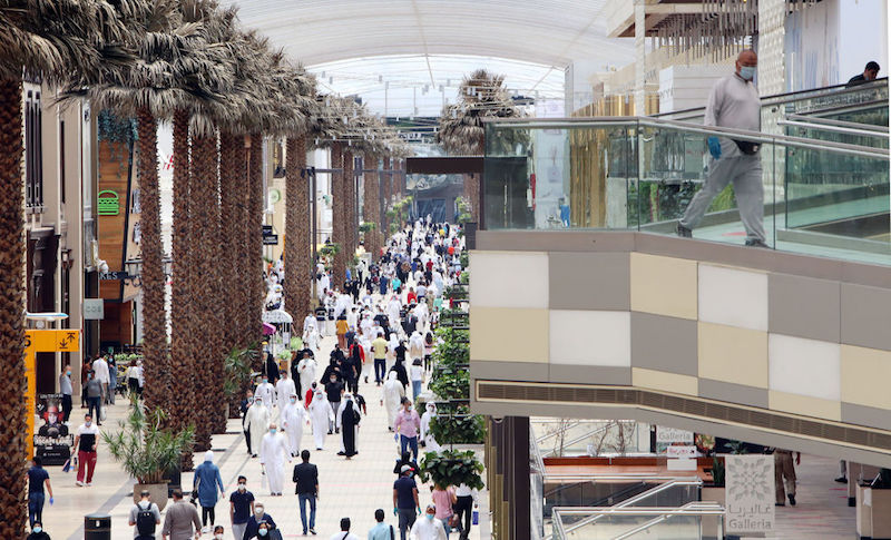 KUWAIT-HEALTH-VIRUS-ECONOMY malls