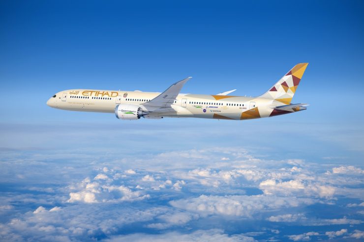 Etihad Boeing 787-10 Dreamliner