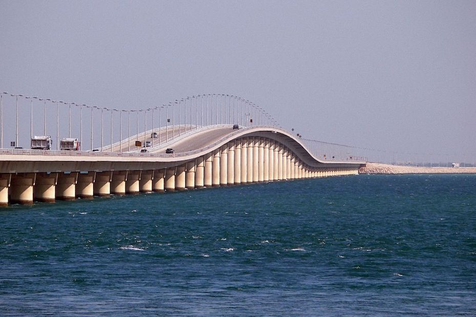 King Fahd Causeway zwischen Bahrain und Saudi Arabien