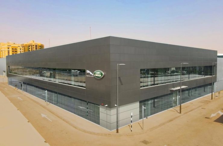 Jaguar Land Rover JLR New Regional HQ at DSO