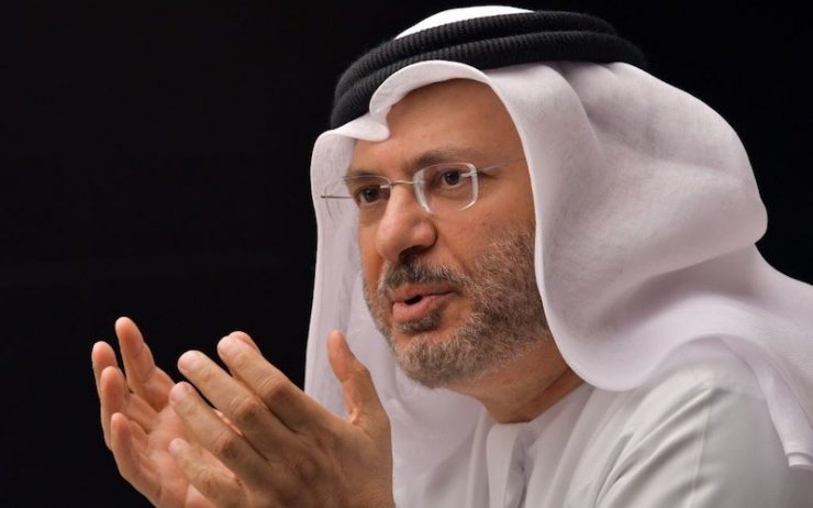 UAE-ISrael-Palestine-Gargash-anwar