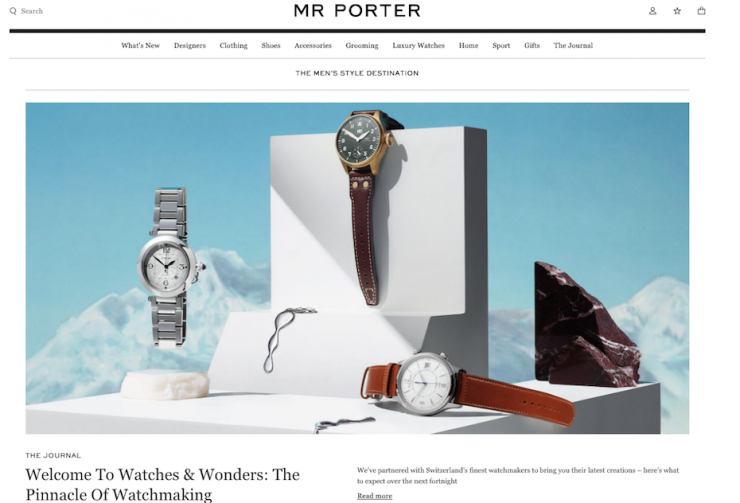 Mr Porter Watches & Wonders