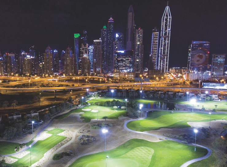 The Emirates Golf Club in Dubai