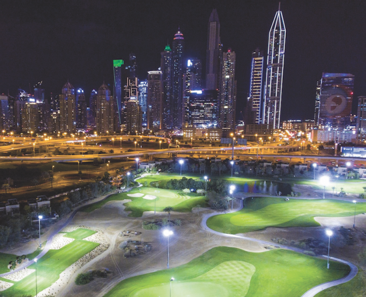 The Emirates Golf Club in Dubai