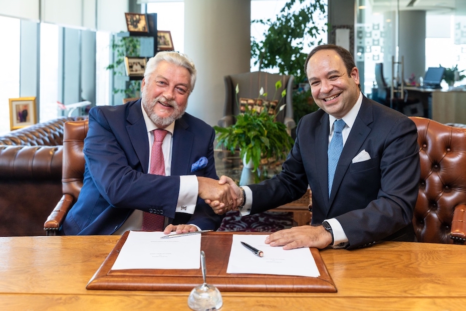 Ian Fairservice, Managing Partner and Group Editor of Motivate Media Group, and Frank Melloul, CEO of i24 News