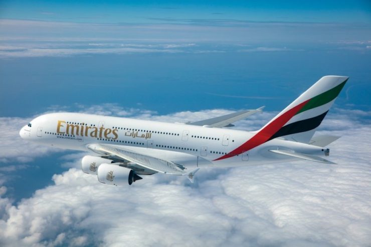 Emirates Dubai Mauritius A380