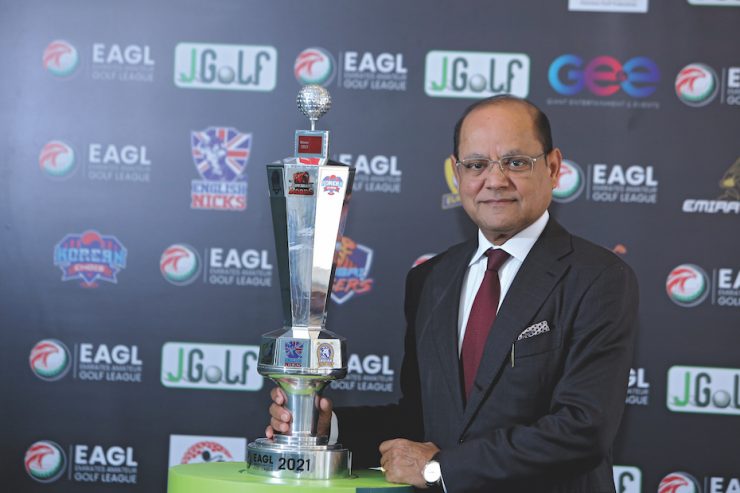 Sudesh Aggarwal, owner of Emirates Amateur Golf League