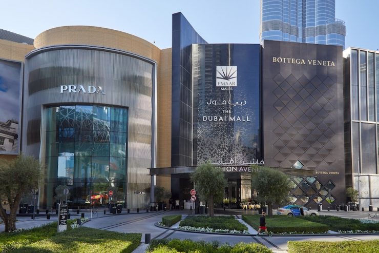 Dubai Emaar Malls - parking