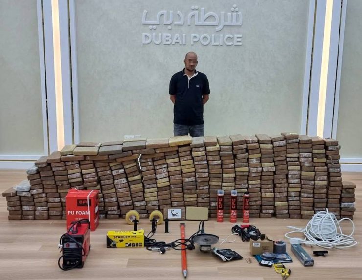 Dubai Police cocaine