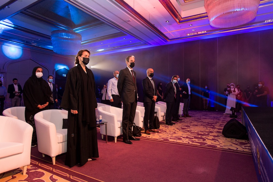 Mariam bint Mohammed Almheiri, UAE MOCCAE, Eugene Willemsen, and Aamer Sheikh