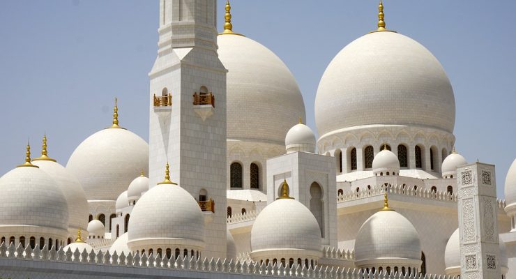 Abu Dhabi Sheikh Zayed Grand Mosque White Mosque