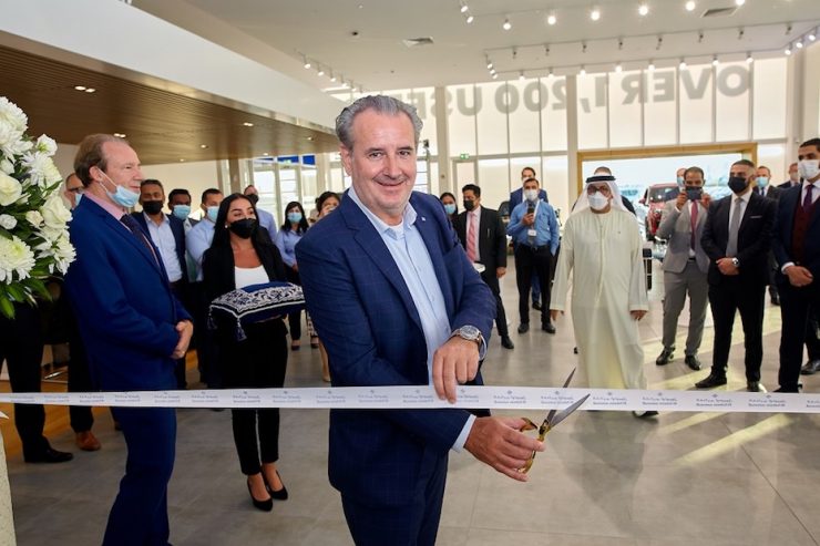 Vincent Wijnen, Senior Managing Director of Al-Futtaim Automotive officially opens Al-Futtaim Automall in DIP