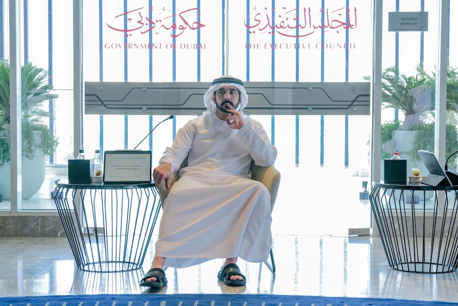 Sheikh Hamdan bin Mohammed bin Rashid Al Maktoum, Crown Prince of Dubai and Chairman of Dubai Executive Council.