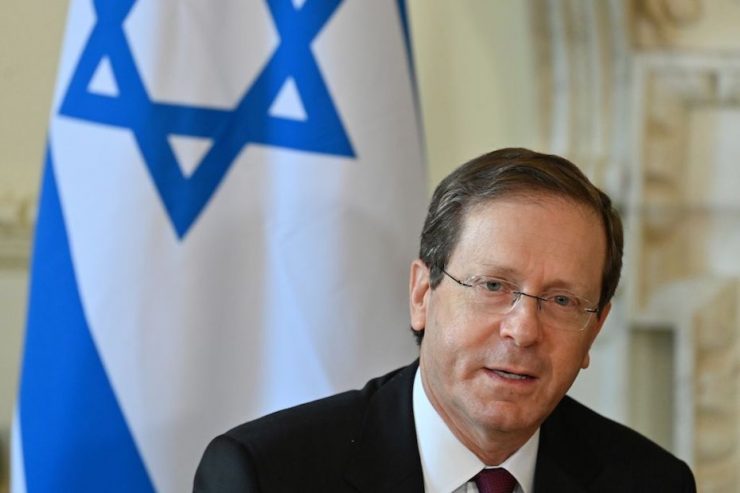 Israeli President Isaac Herzog