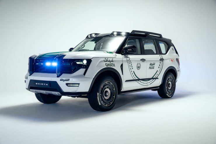 W Motors Ghiath Smart Patrol Dubai Police