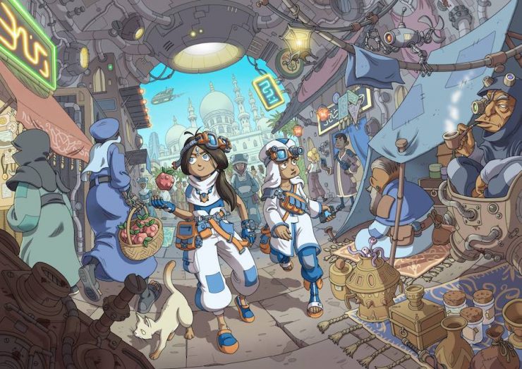 Sandstorm comic book studio