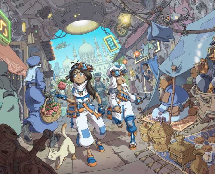 Sandstorm comic book studio