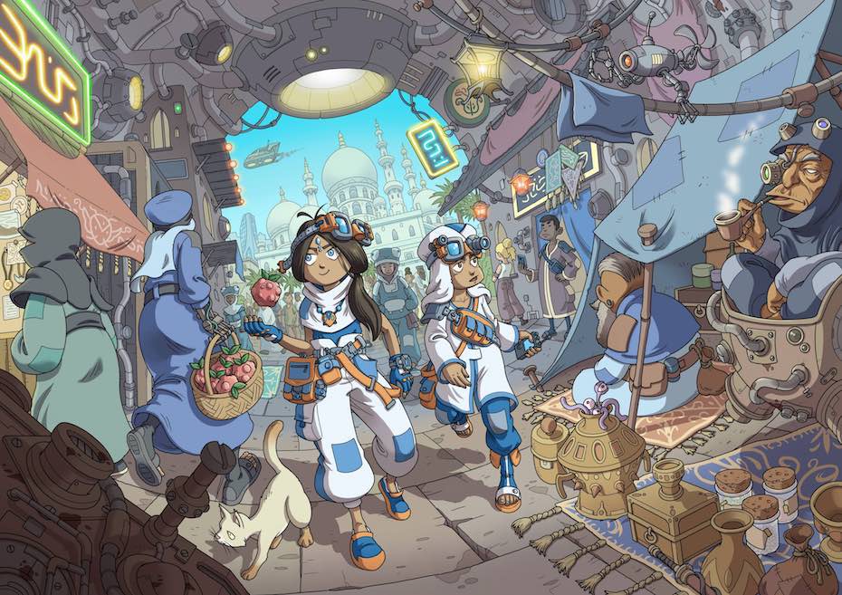 Sandstorm comic book studio