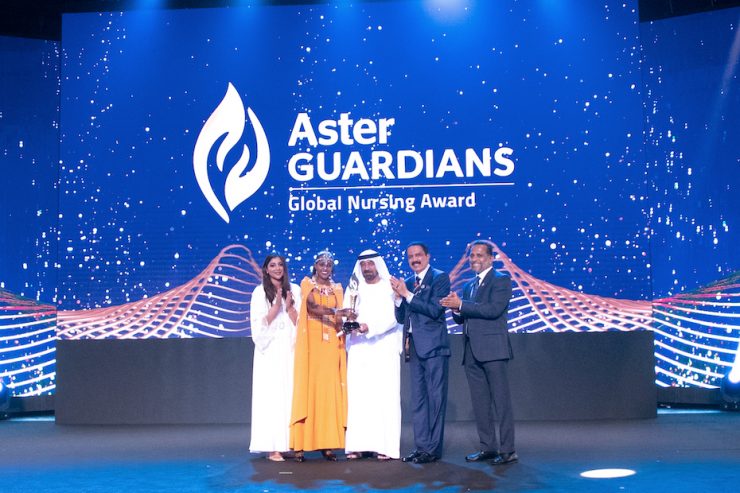 Aster Guardian Global Nursing award