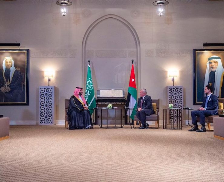 Saudi Crown Prince and King of Jordan