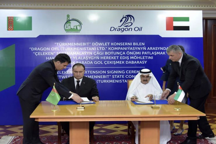 Dragon Oil signs ten additional years of partnership with Turkmenistan