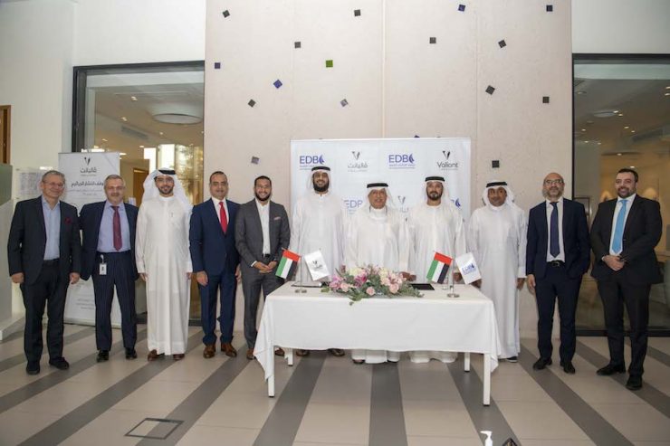 EDB and Valiant healthcare sign deal