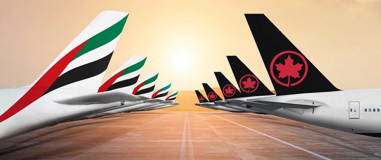 EK and Air Canada sign agreement