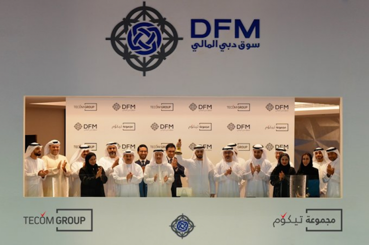 Tecom Group commences trading on the Dubai financial market