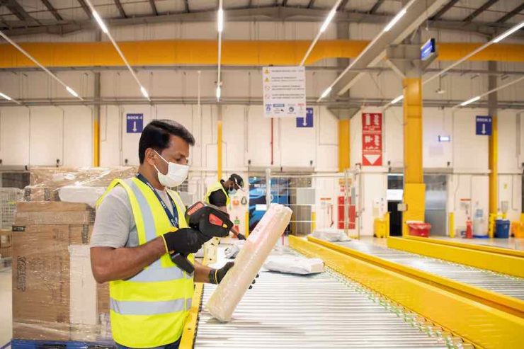Inside the Amazon Abu Dhabi Delivery Station