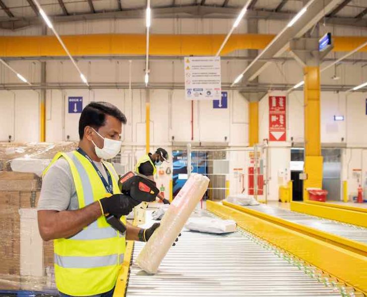 Inside the Amazon Abu Dhabi Delivery Station