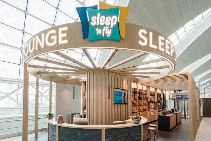 Sleep 'n Fly T3-B new lounge at DXB