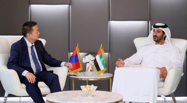 UAE-Mongolia bilateral ties discussed pic courtesy: WAM