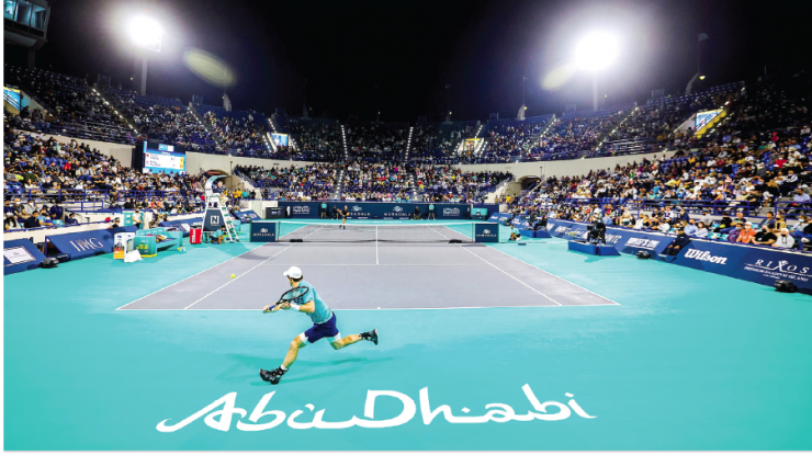 Showcasing Abu Dhabi as a prime global sporting and entertainment hub