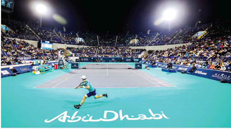 Showcasing Abu Dhabi as a prime global sporting and entertainment hub