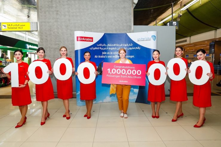 Air Arabia AD Celebrates 1 Million Passengers