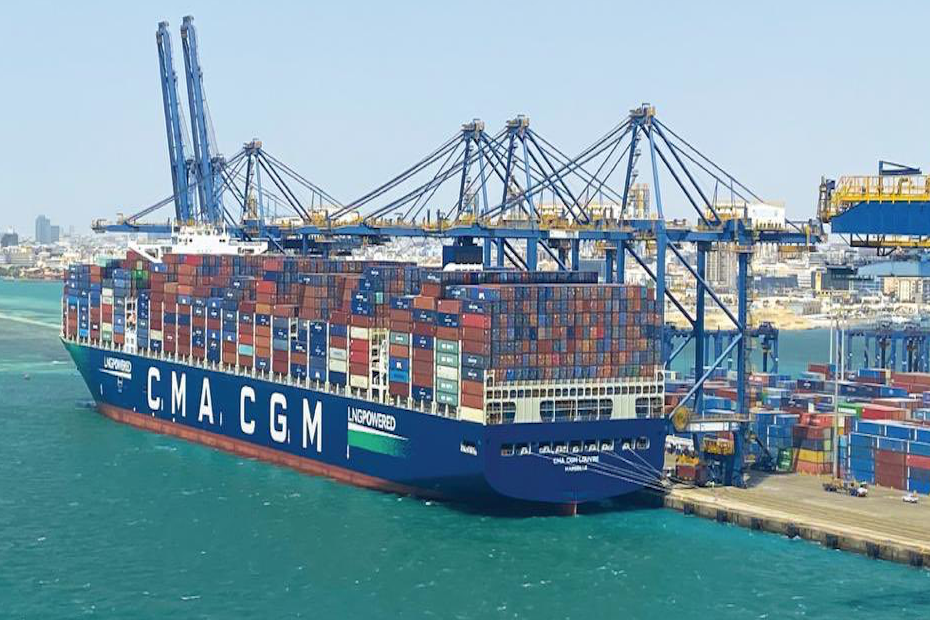 Saudi Arabia ports throughput volume 2022