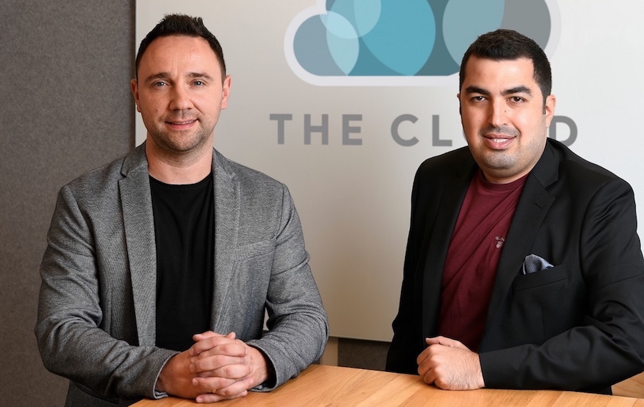 The cloud's George Karam and Kamil Rogalinski