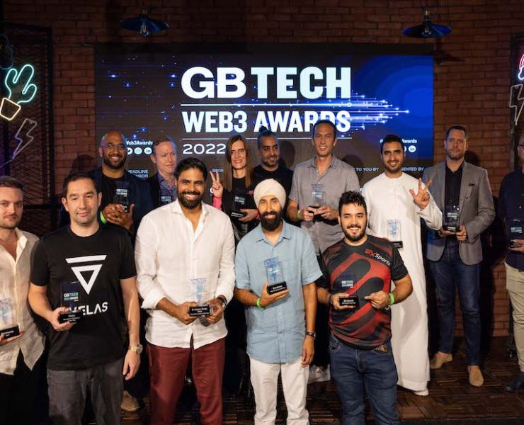 Winners of the first edition of GB Tech Web3 Awards