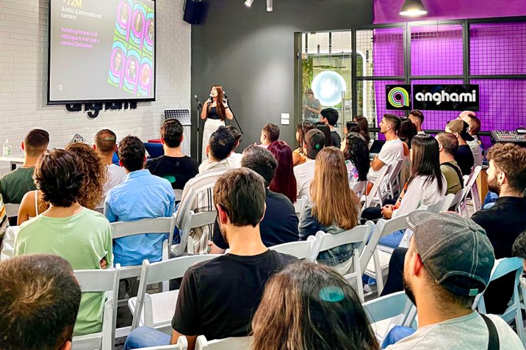 anghami holds artist meetup in Beirut
