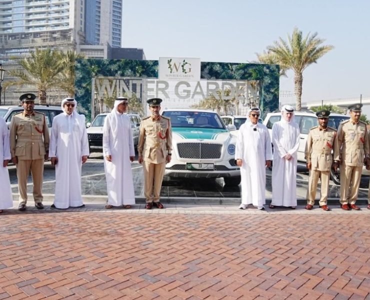 Khalaf Ahmad Al Habtoor donates 100 vehicles to Dubai Police