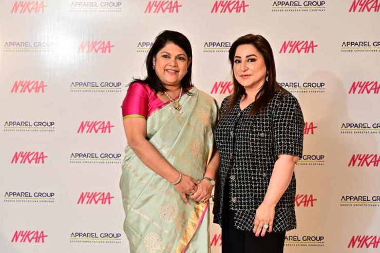 Falguni Nayar Founder and CEO Nykaa and Ms Sima Ved Founder and Chairperson Apparel Group