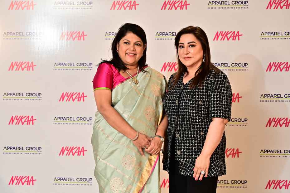 Falguni Nayar Founder and CEO Nykaa and Ms Sima Ved Founder and Chairperson Apparel Group