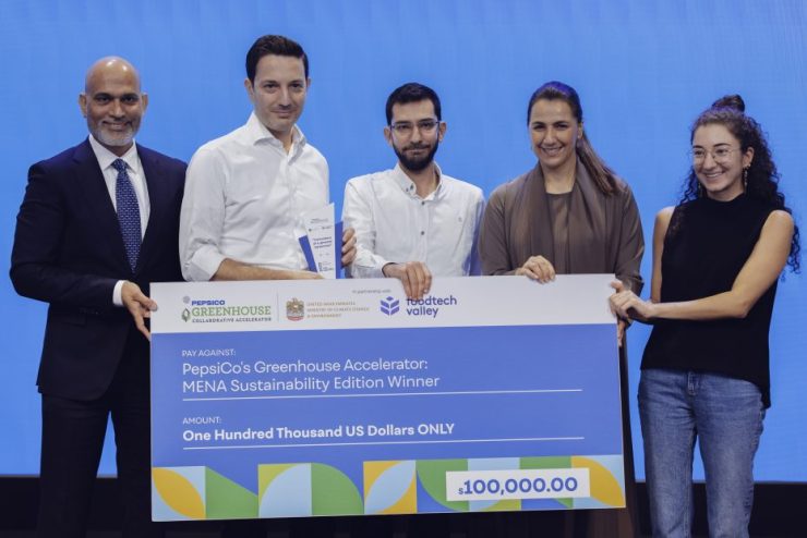 UAE based start-up Nadeera receives $100,000 grant from PepsiCo to scale circular economy solution