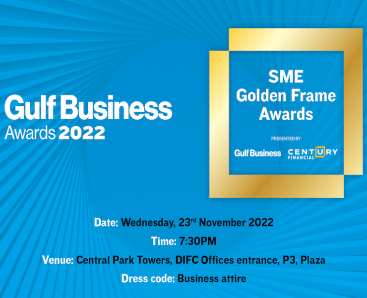 SME Golden Frame awards by Century Financial and Gulf Business