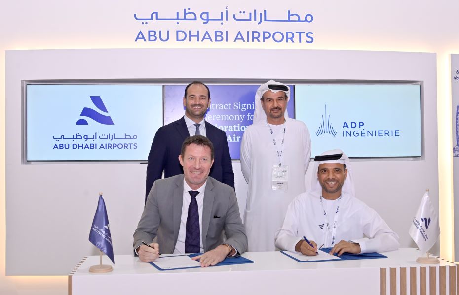 Abu Dhabi Airports Groupe ADP sign MoU
