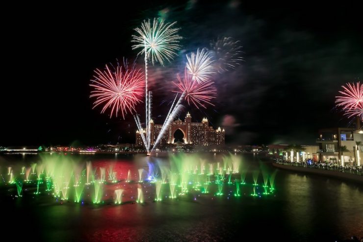 Events, celebrations and fireworks on UAE National Day